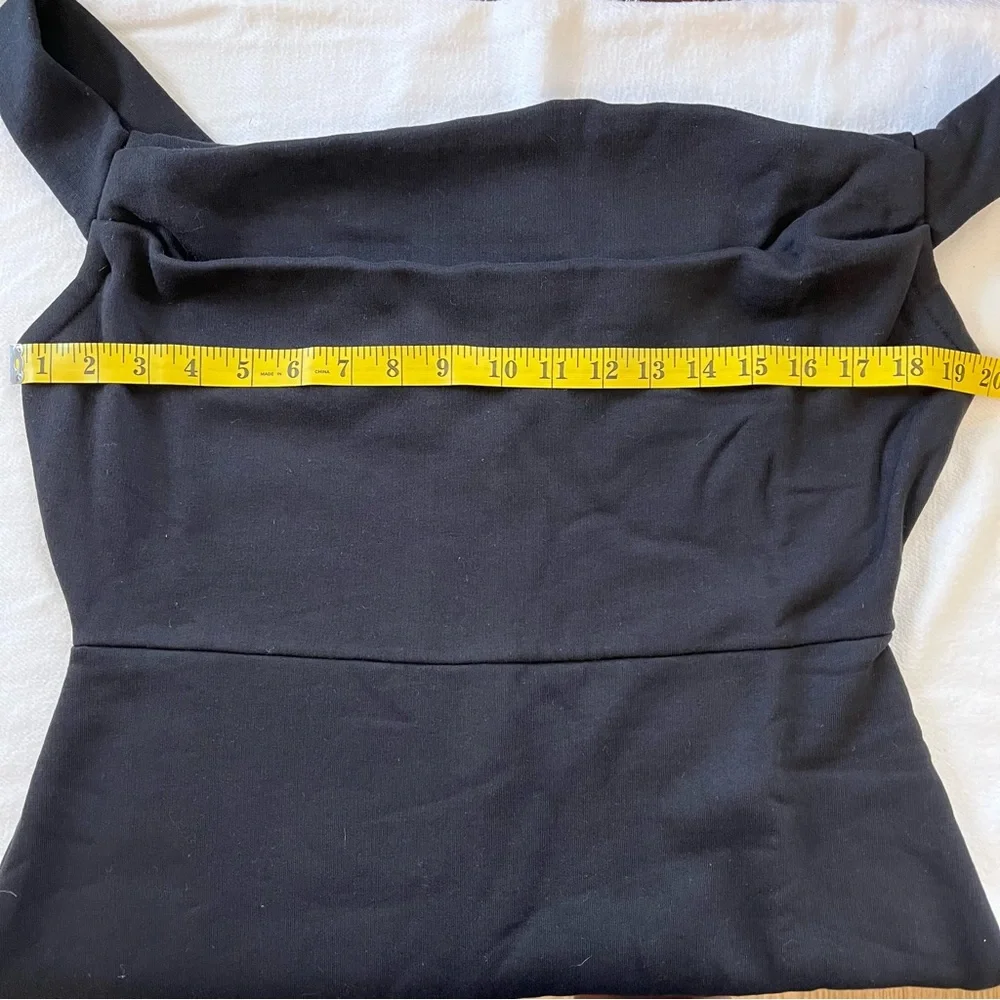 NWT Making the Cut Winning Look Andrea Solid Black Sleeveless Dress Size XL - Picture 11 of 14